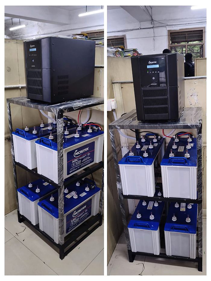 UPS units and battery racks